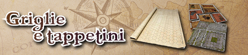 Griglie da combattimento e tappetini tattici per i tuoi giochi di ruolo